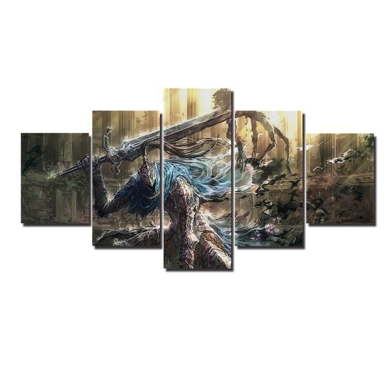 Dark Souls Knight Artorias Gaming – Canvas Wall Art
