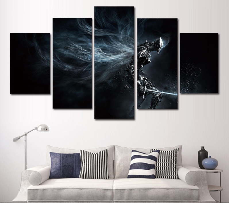 Dark Souls Poster Sport – Gaming Canvas Wall Art