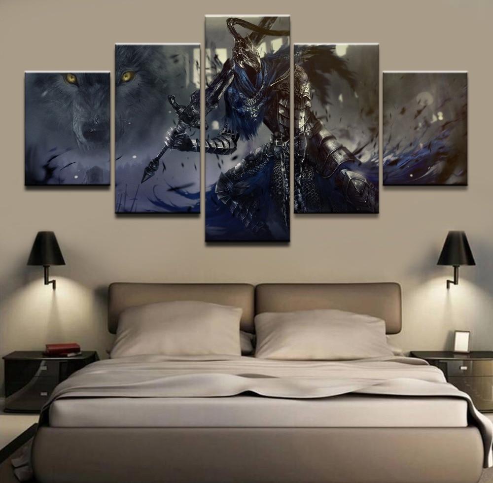 Dark Souls Warrior Gaming – Canvas Wall Art