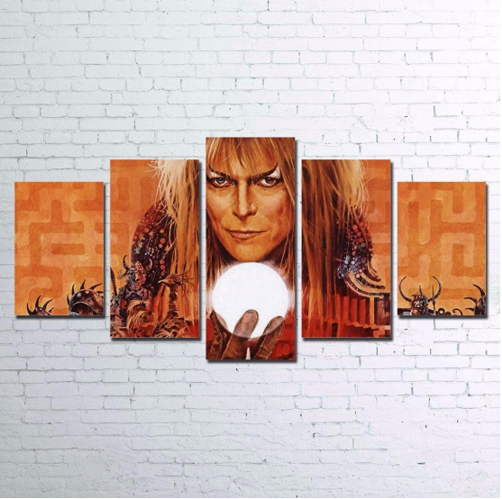 David Bowie Labyrinth Movie Canvas Wall Art