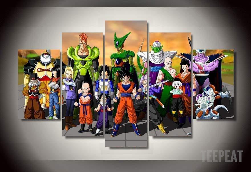 Dbz – Anime Canvas Wall Art
