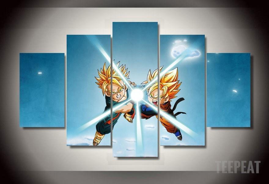 Dbz – Gohan And Trunks Anime Canvas Wall Art