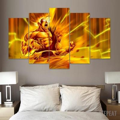 Dbz “Goku Super Saiyan” – Anime Canvas Wall Art