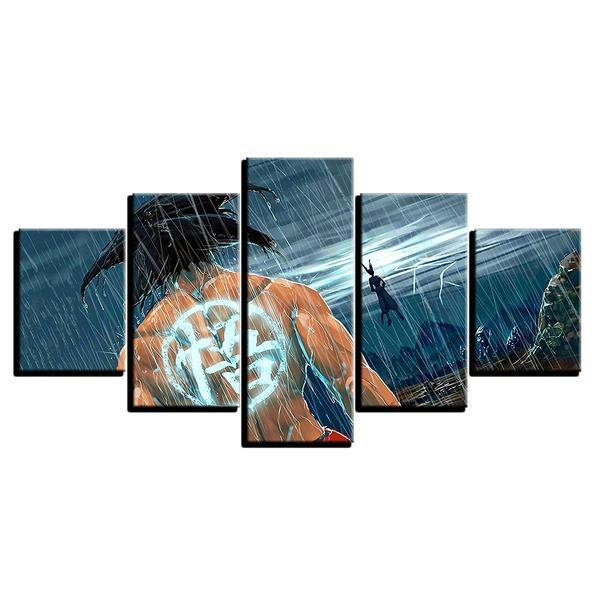 Dbz Super Beerus Vs Goku – Anime Canvas Wall Art