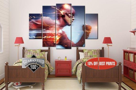 Dc Comics: Flash – Barry Allen – Dc Canvas Wall Art