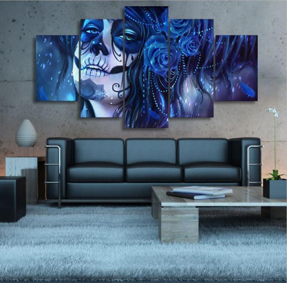 Dead Of The Face 7 – Abstract Canvas Wall Art
