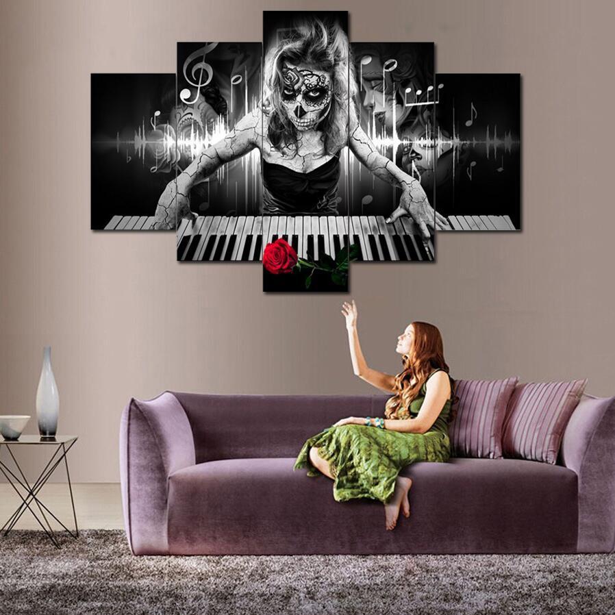 Dead Of The Face 8 – Abstract Canvas Wall Art