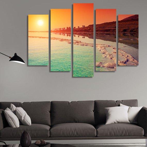 Dead Sea -Space Canvas Wall Art