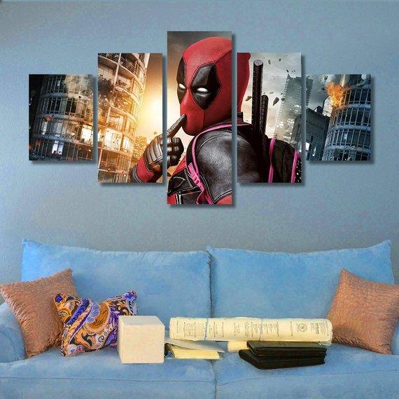 Deadpool 19 – Dc Canvas Wall Art