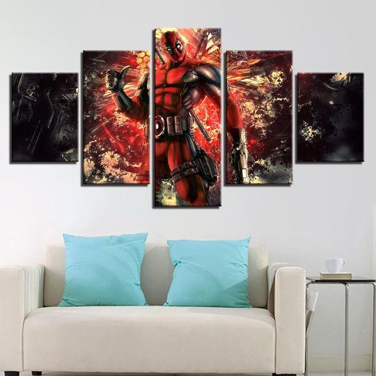 Deadpool 25 – Dc Canvas Wall Art