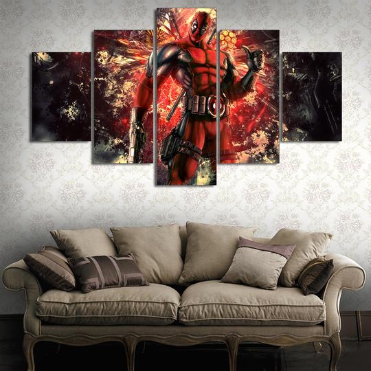 Deadpool 6 – Dc Canvas Wall Art