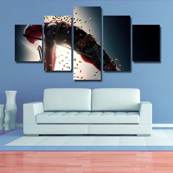 Deadpool V – Dc Canvas Wall Art