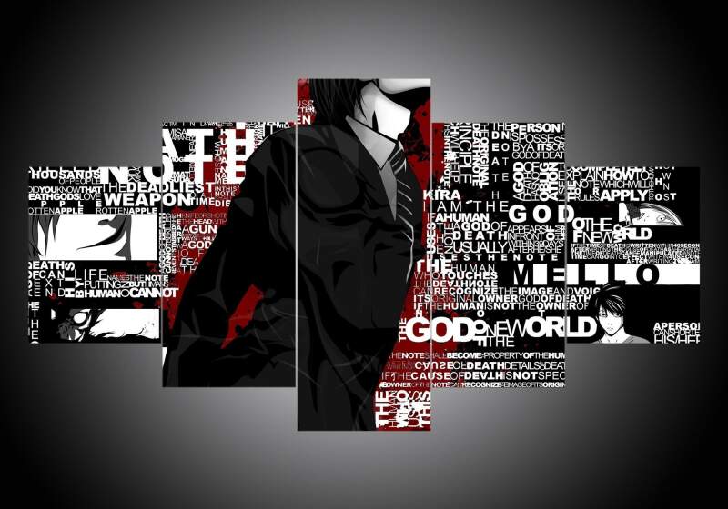 Death Note 2 – Anime Canvas Wall Art
