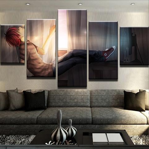 Death Note Cigarette – Anime Canvas Wall Art