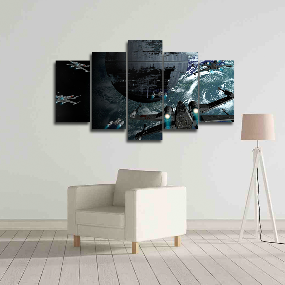 Death Star 1 – Movie Canvas Wall Art