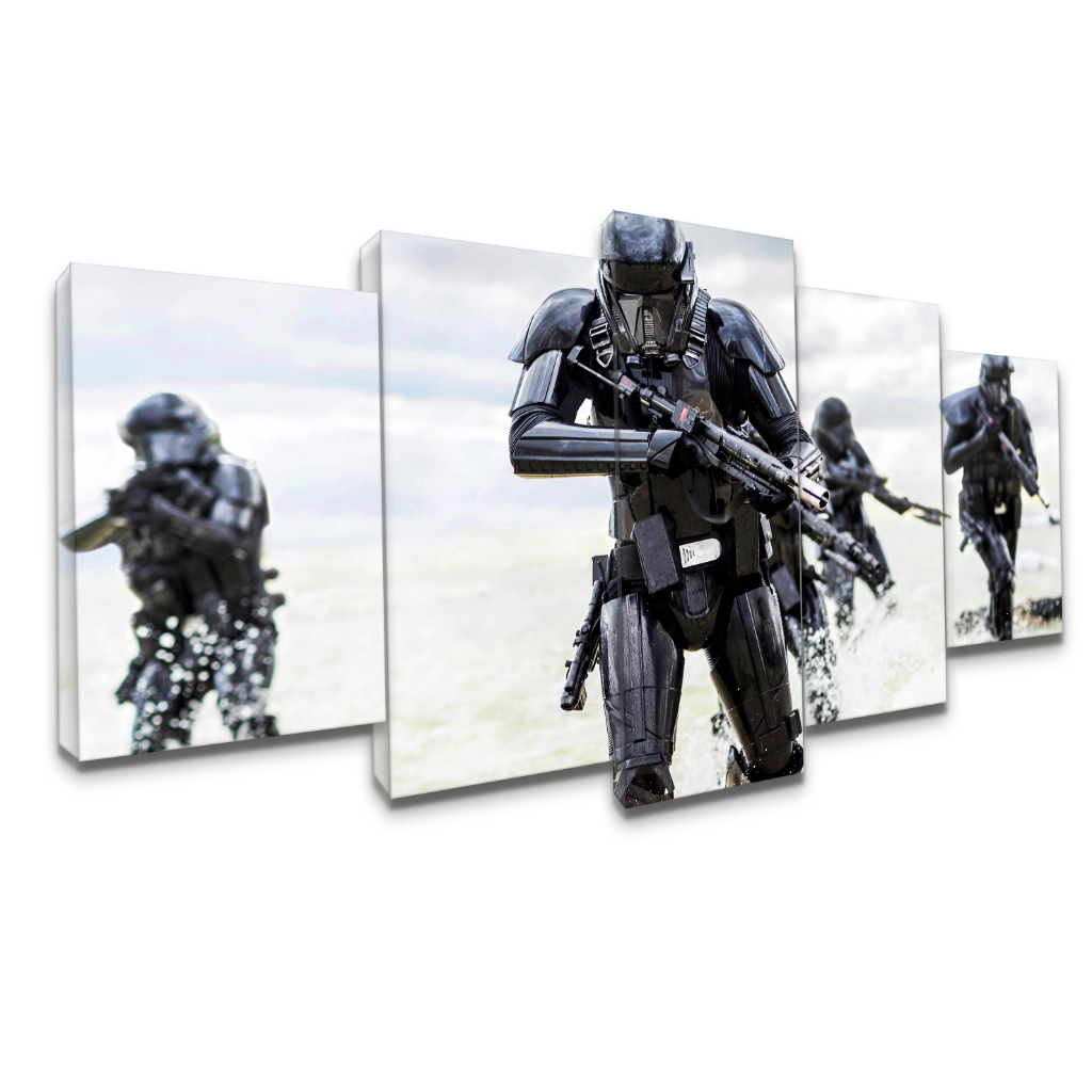 Death Troopers – Movie Canvas Wall Art