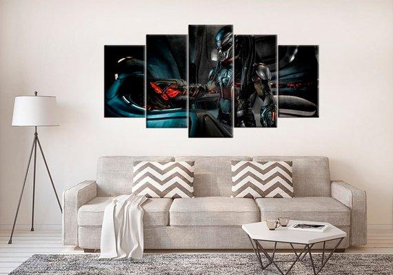 Decoration Predator – Movie Canvas Wall Art