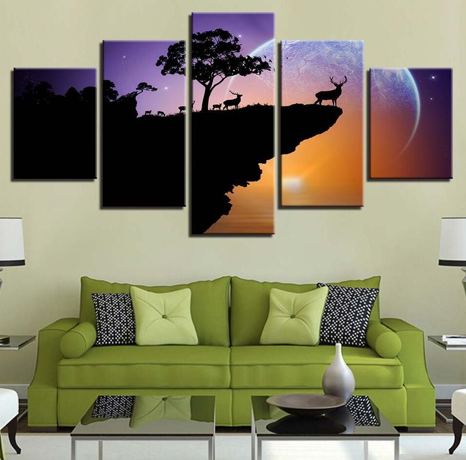 Deer 17 – Animal Canvas Wall Art