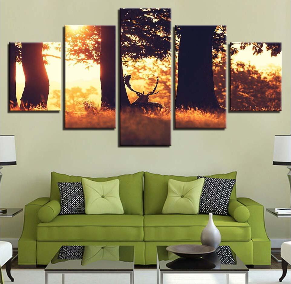 Deer 19 – Animal Canvas Wall Art