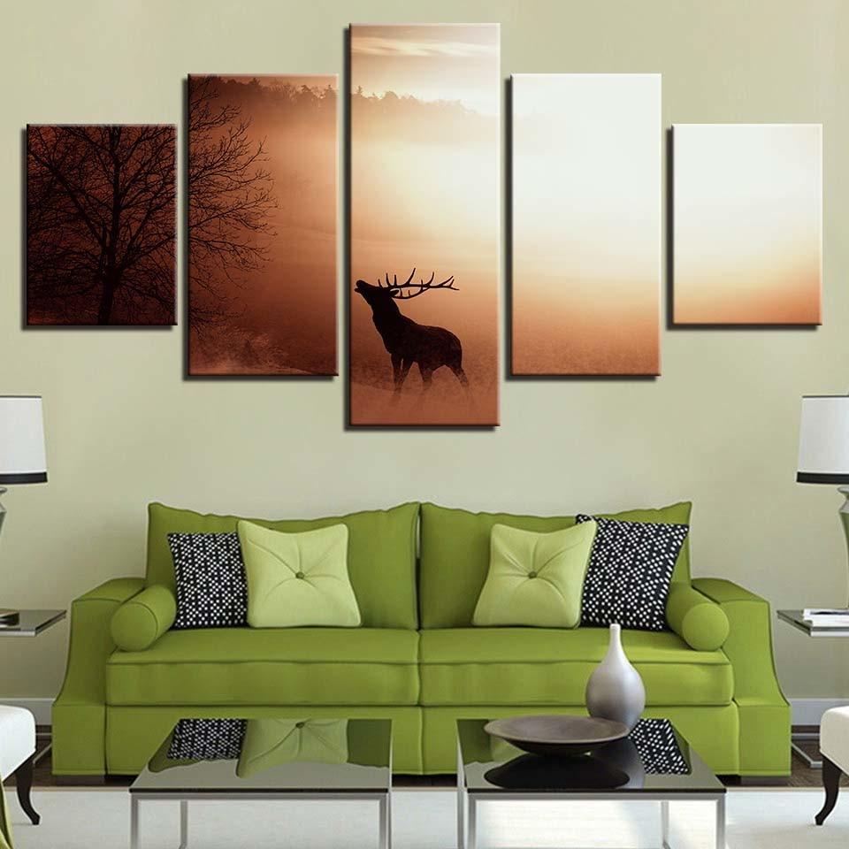 Deer 26 – Animal Canvas Wall Art