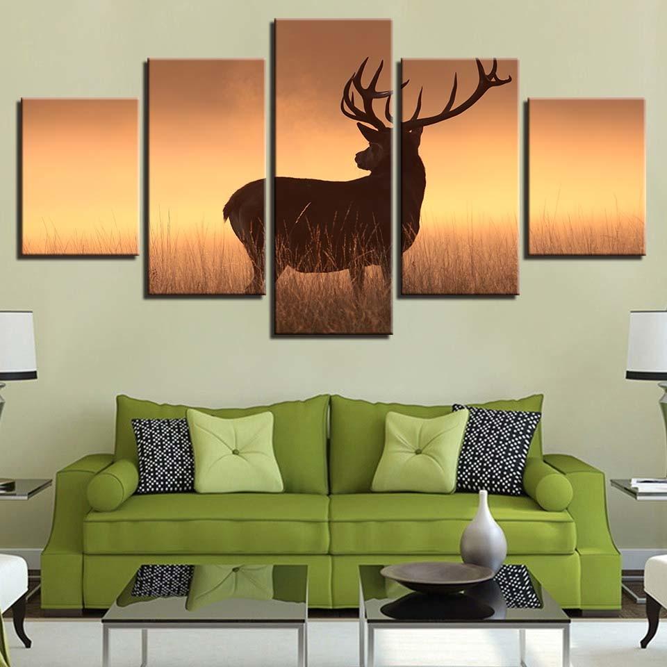 Deer 29 – Animal Canvas Wall Art