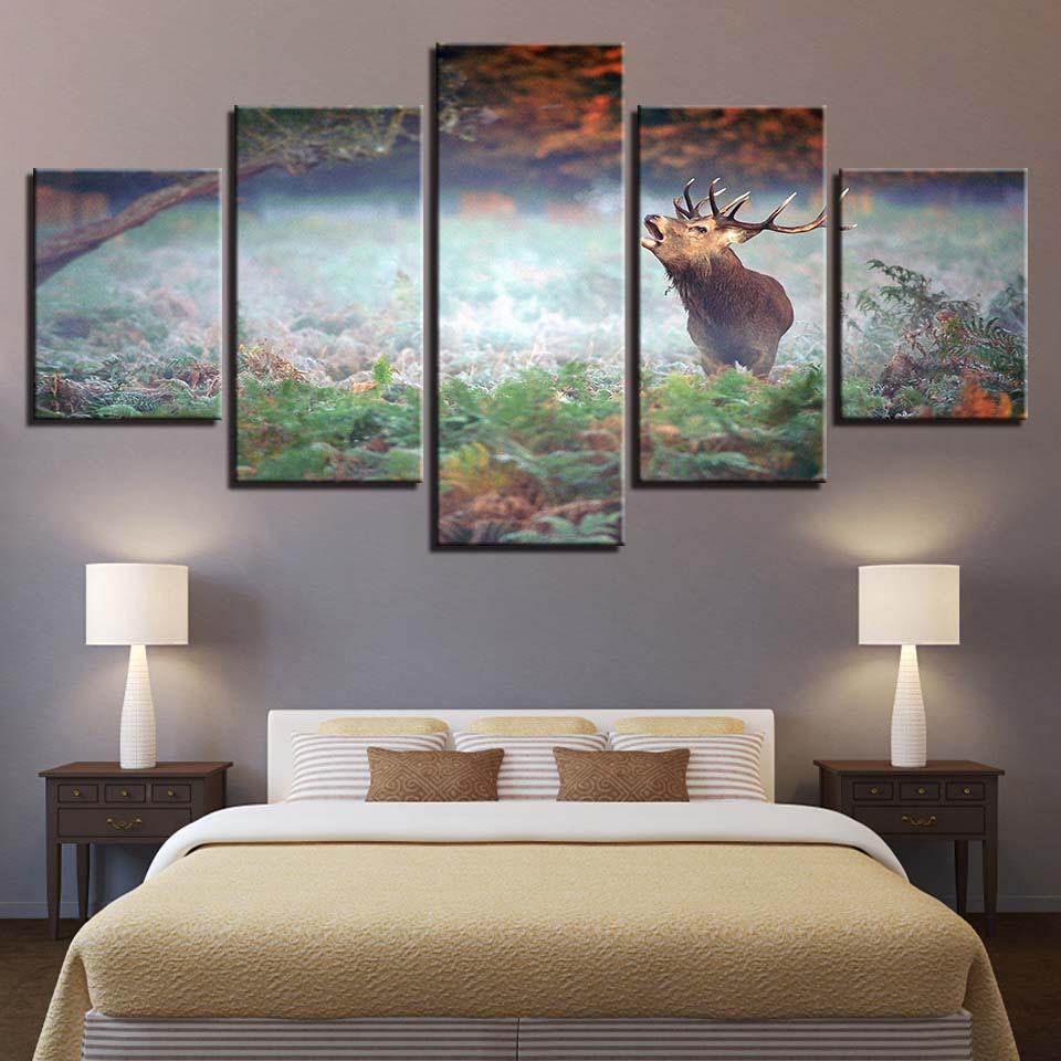 Deer 32 – Animal Canvas Wall Art