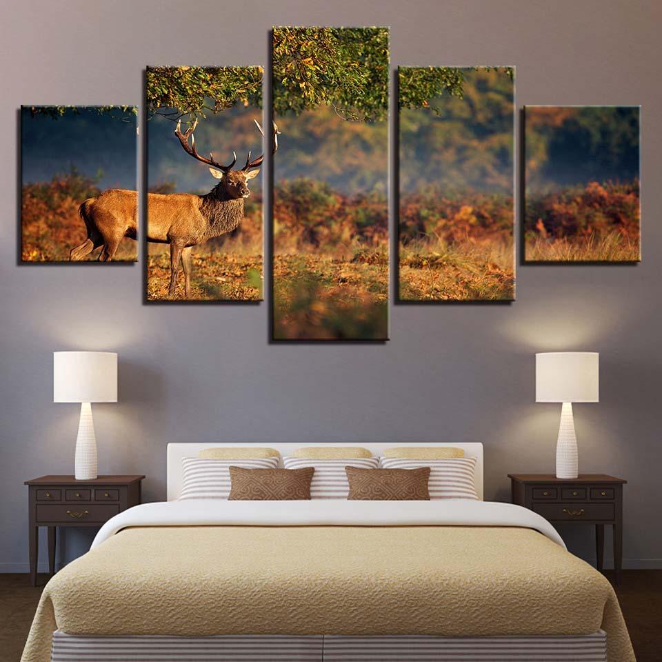 Deer 33 – Animal Canvas Wall Art