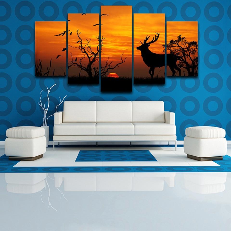 Deer 54 – Animal Canvas Wall Art