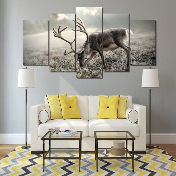 Deer – Animal Canvas Wall Art