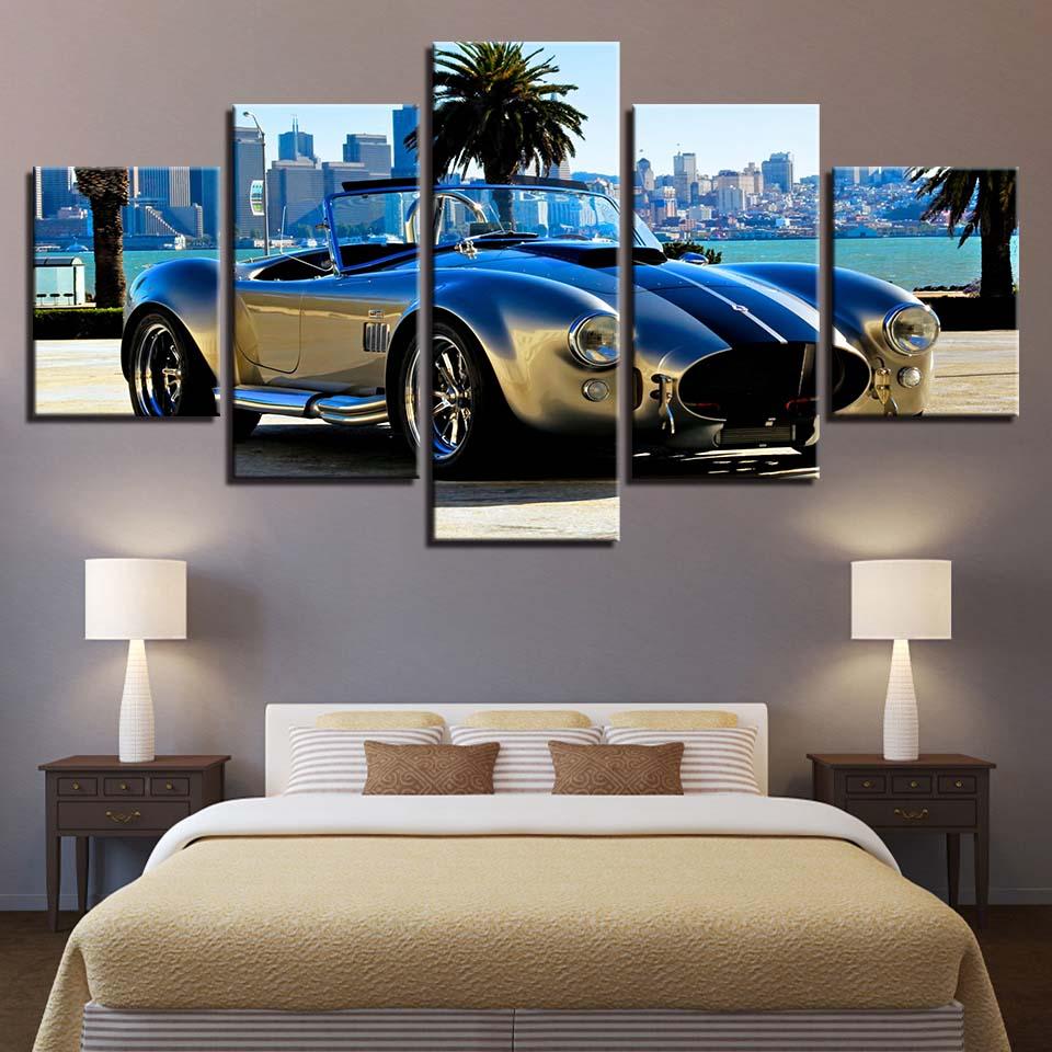 Deluxe Sports Car – Automative Canvas Wall Art