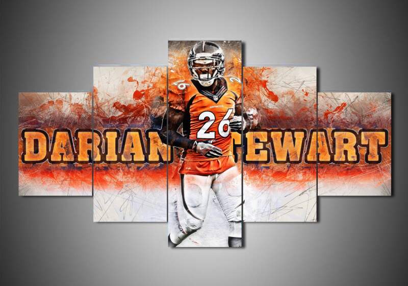 Denver Broncos – Darian Stewart – Sport Canvas Wall Art