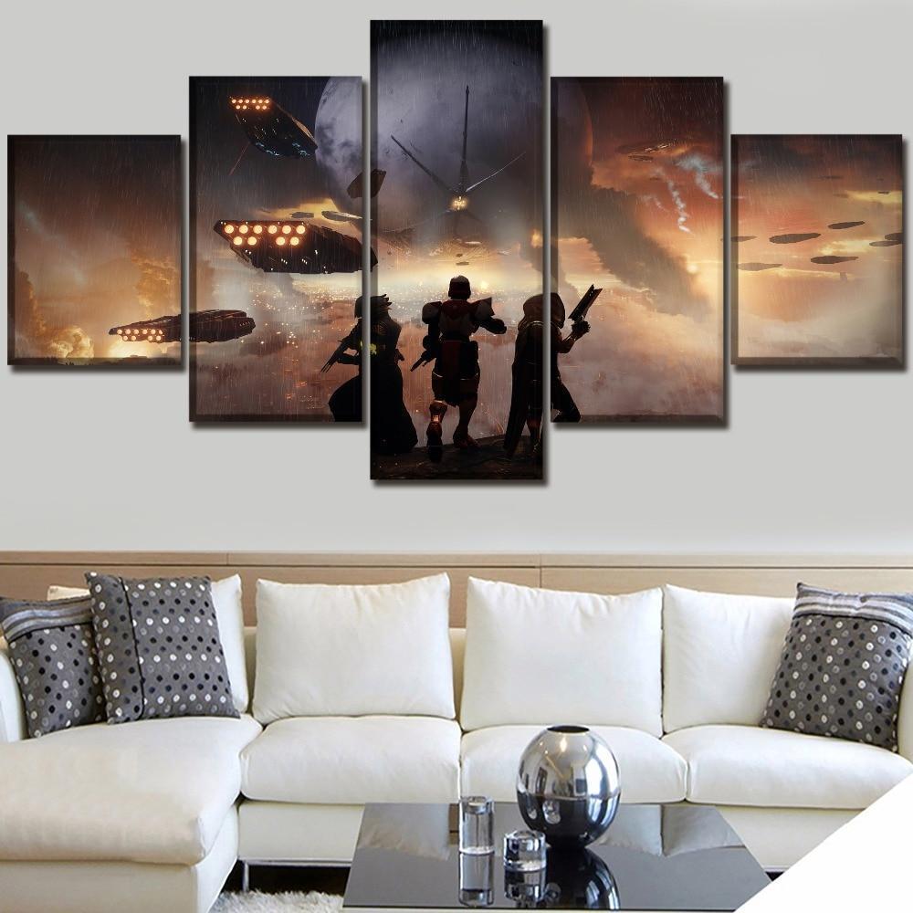 Destiny 2 At Universe Game Canvas Wall Art