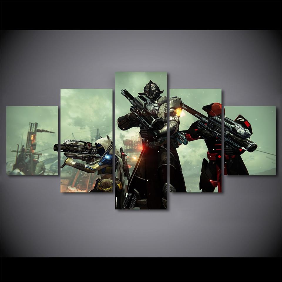 Destiny Armed Soldiers – Gaming Canvas Wall Art