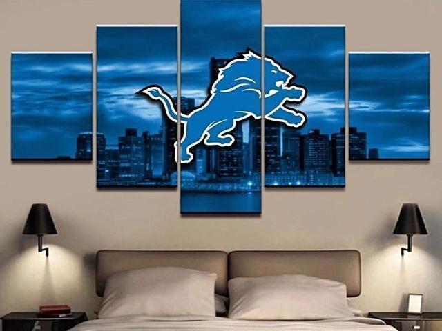 Detroit Lions 2 Sport – Canvas Wall Art