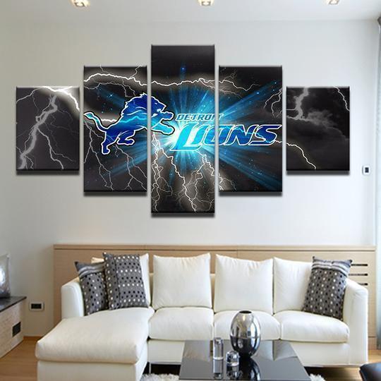 Detroit Lions 9 Sport – Canvas Wall Art