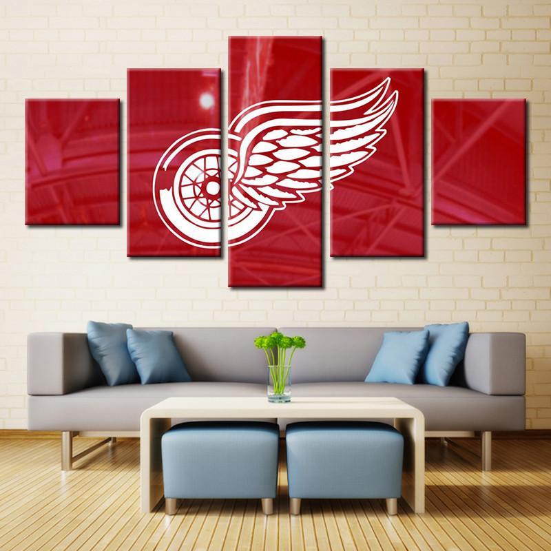 Detroit Red Wings NHL Team – Sport Canvas Wall Art