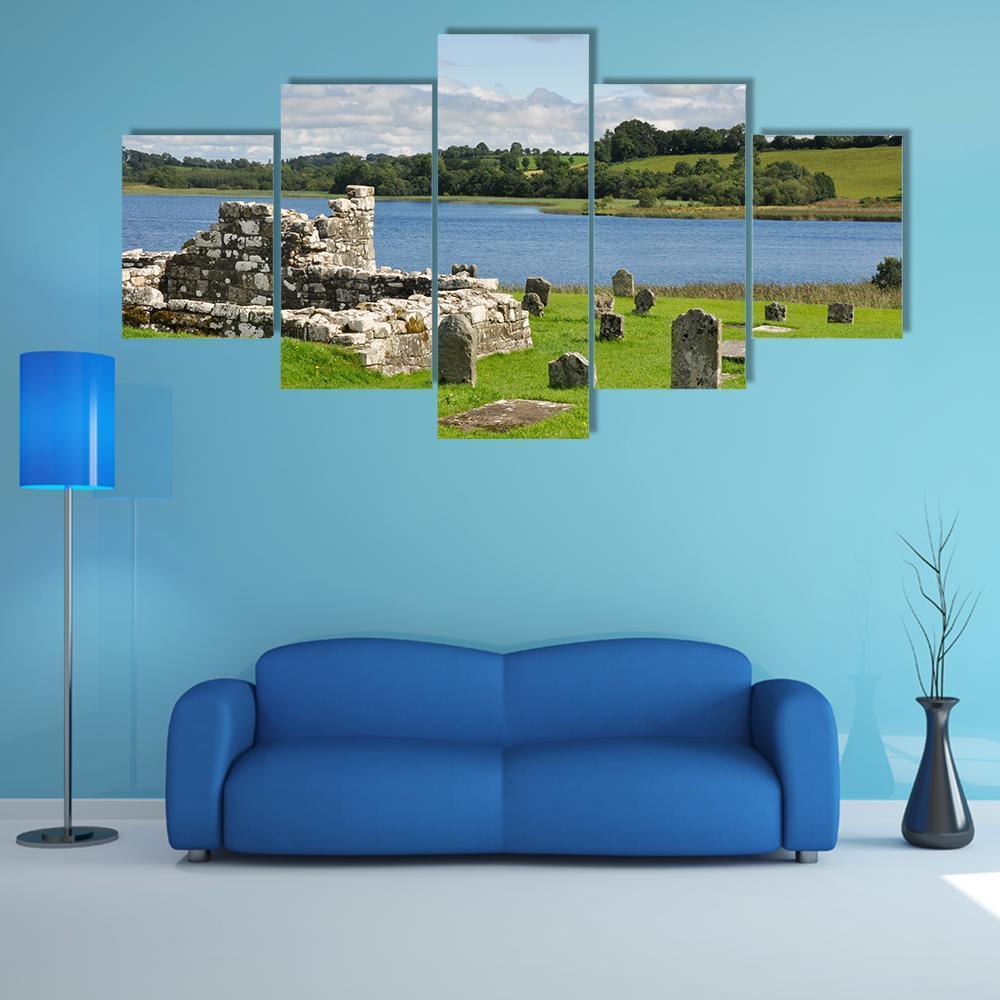 Devenish Island Monastic Site – Nature Canvas Wall Art