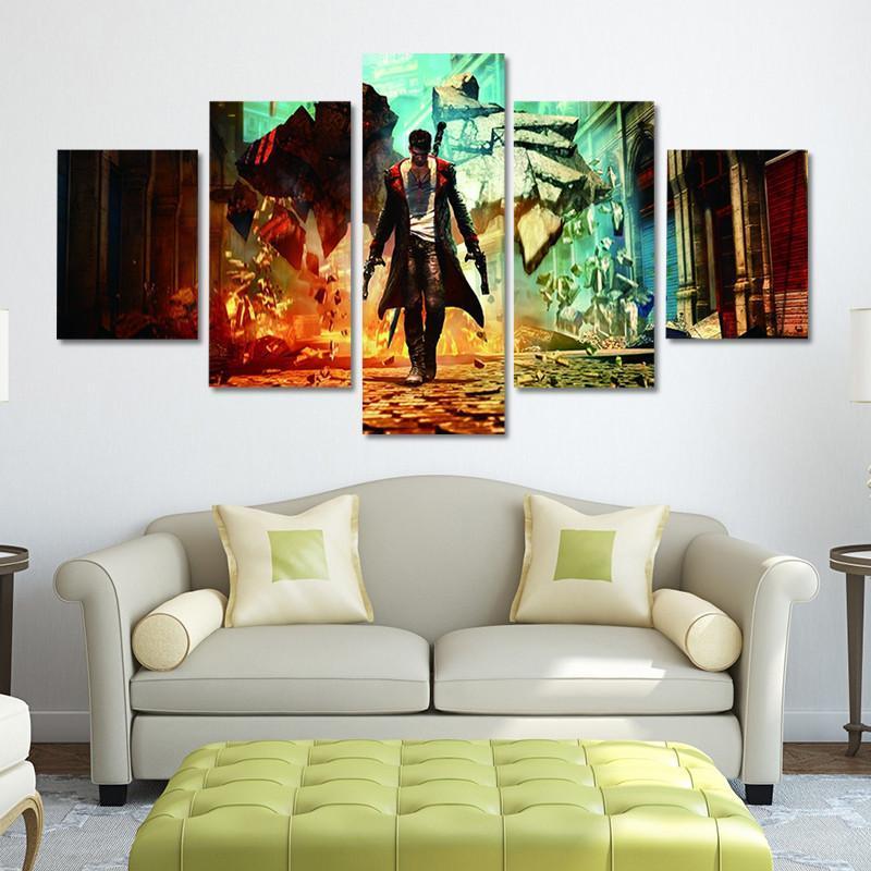 Devil May Cry : Dante – Gaming Canvas Wall Art