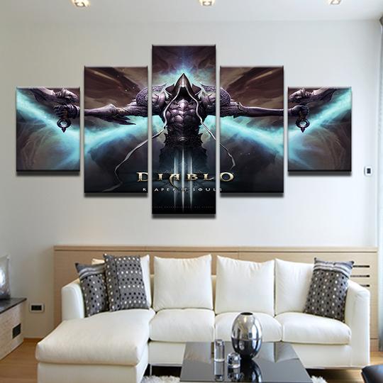 Diablo Iii: Reaper Of Souls – Movie Canvas Wall Art