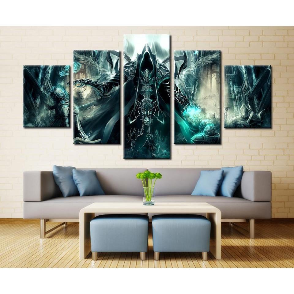 Diablo Reaper Of Souls 1 – Gaming Canvas Wall Art