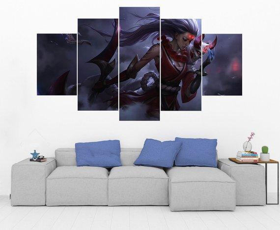 Diana – League Of Legends – Gaming Canvas Wall Art