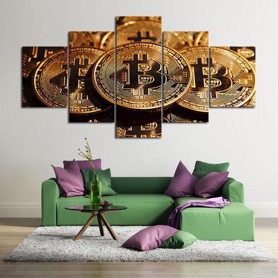 Digital Currency – Abstract Canvas Wall Art