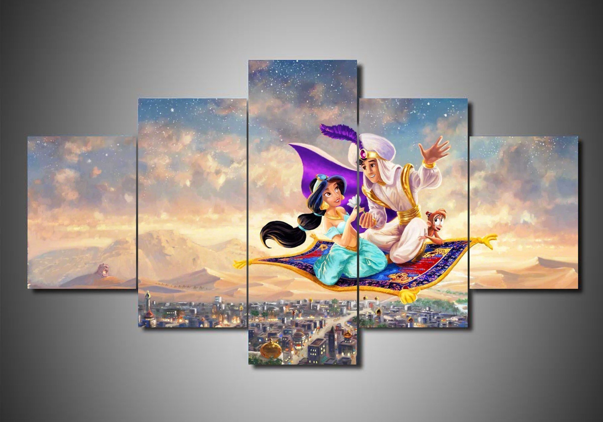 Disney Aladdin Cartoon – Canvas Wall Art