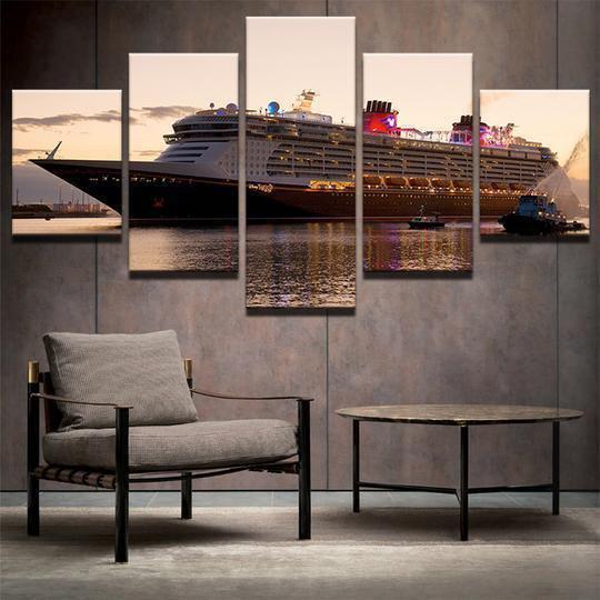 Disney Cruise Lines Dream Fantasy Ship Disney – Canvas Wall Art