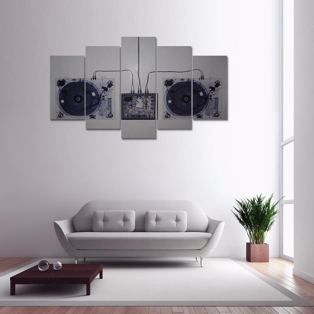 Dj Console Mixer – Music Canvas Wall Art
