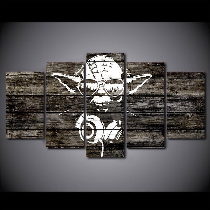 Dj Yoda Of Star Wars Movie – Canvas Wall Art