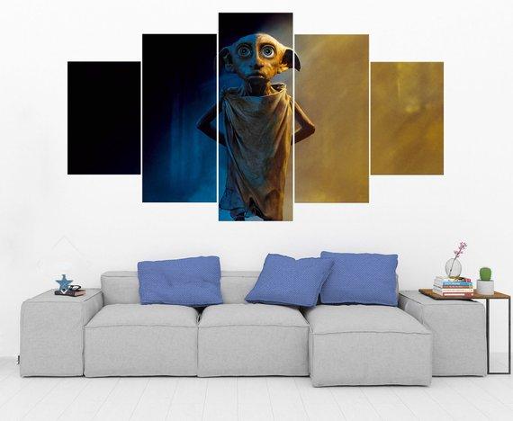 Dobby Harry Potter – Movie Canvas Wall Art