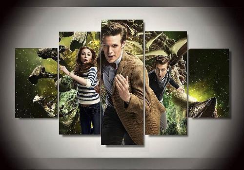 Doctor Who 10 – Movie Canvas Wall Art
