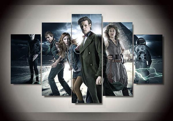 Doctor Who 6 – Movie Canvas Wall Art