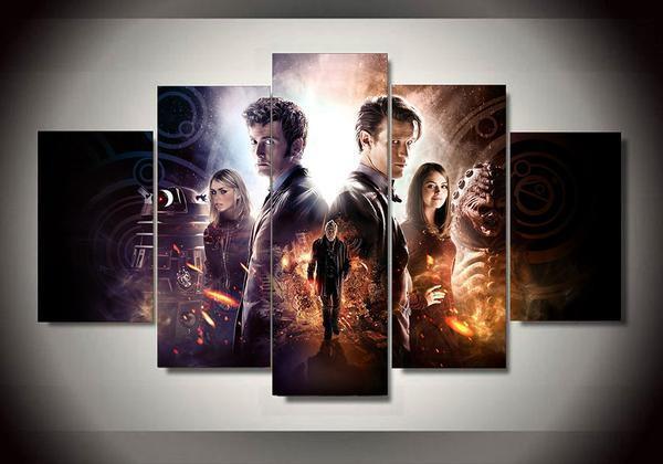 Doctor Who 9 – Movie Canvas Wall Art